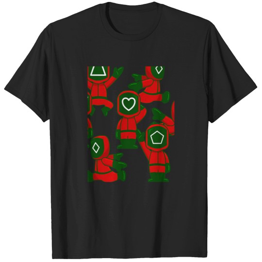 Discover Squid Cosplay Ugly Christmas Tv Show Guards Netflix T-Shirts
