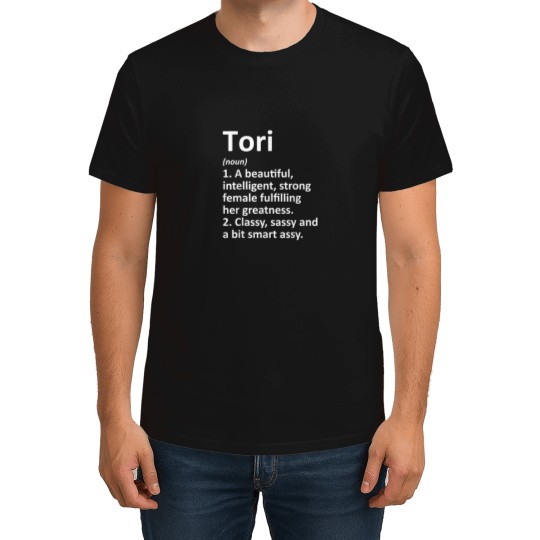 Discover TORI Definition Personalized Name Funny Christma T-Shirts