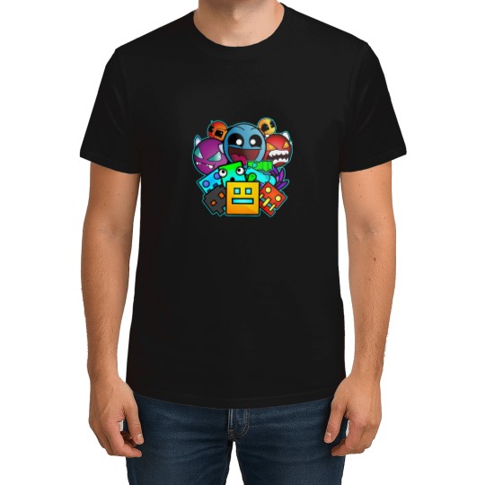 Discover Geometric Dash Classic T-Shirt T-Shirts