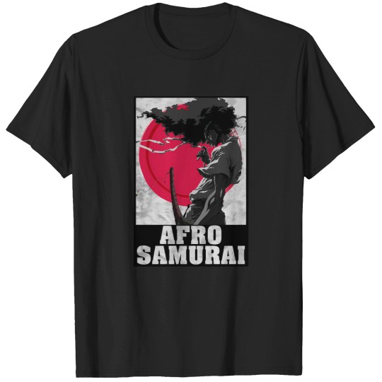 Discover Afro Hair Samurai Ziptie94 T-Shirts