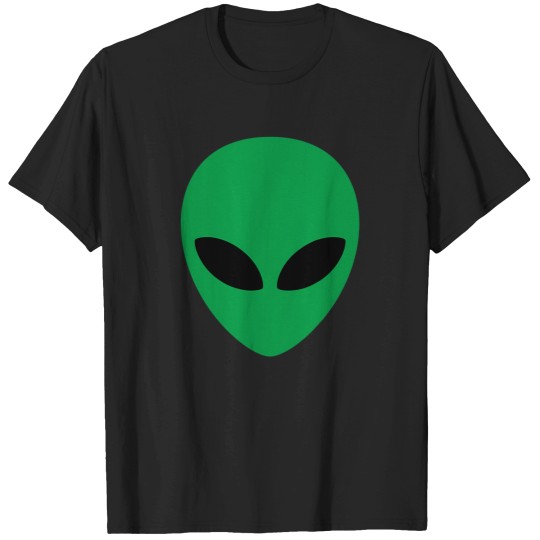 Discover Alien Head Tshirt Green Alien Grey Shirt 253 T-Shirts