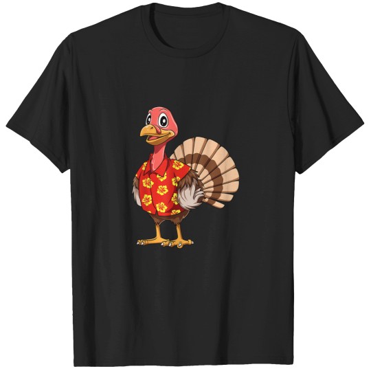 Discover Turkey Hawaiian Thanksgiving Turkey Funny Hawaii T-Shirts