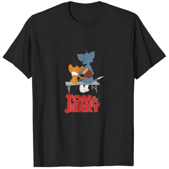 Discover Tom Jerry Movie Park bench T-Shirts