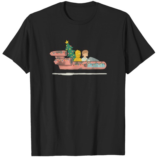 Discover s holiday luke c3po christmas tree run T-Shirts