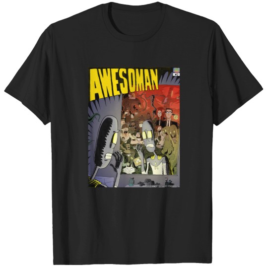 Discover Awesoman 2 Cover Active T-Shirt T-Shirts
