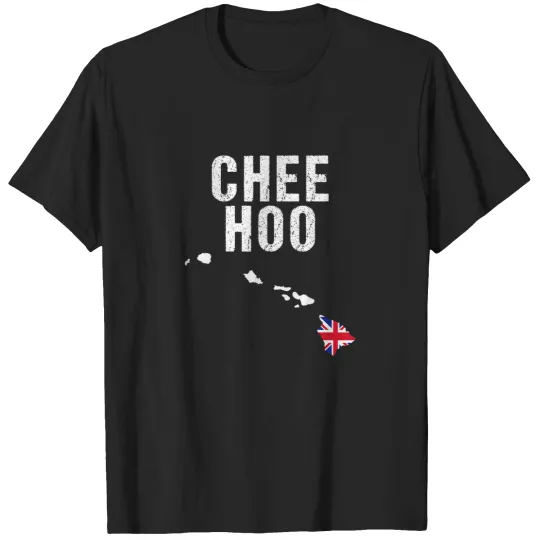 Discover Cheehoo Islands of Hawaii Flag Women Men T Shirt T-Shirts