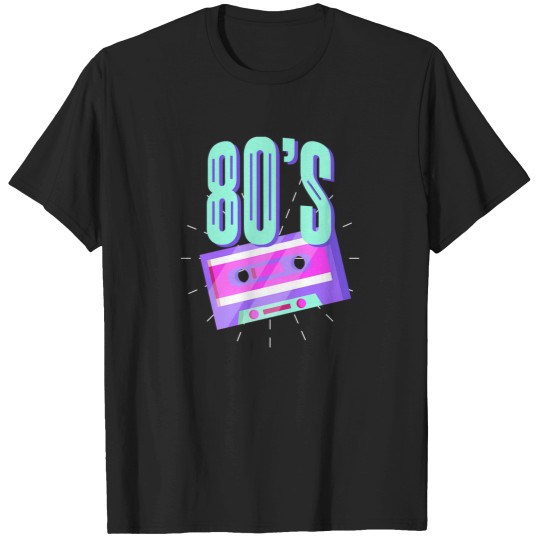 Discover 80S Music Cassete T-Shirts