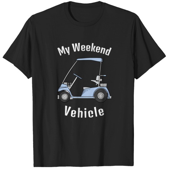 Discover My Weekend Vehicle Golf Apparel T-Shirts