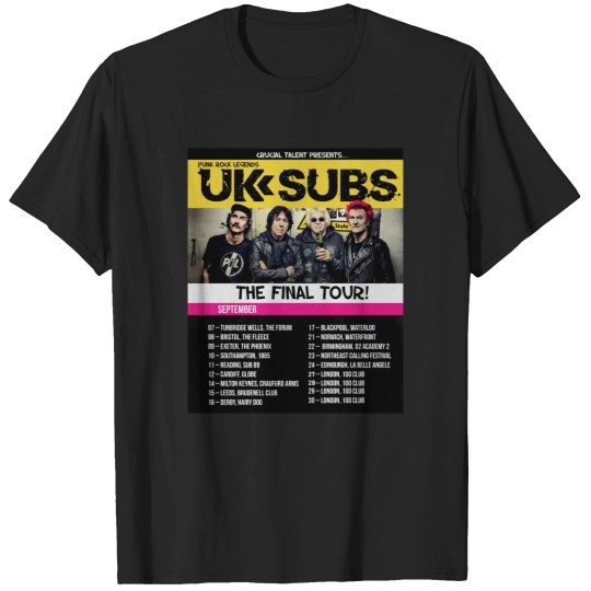 Discover fivuk UK Subs brand new age 40th anniversary concert 2022 Essential T-Shirt T-Shirts