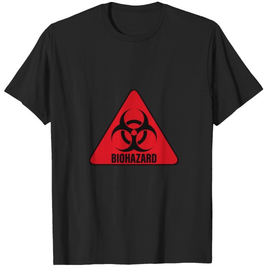 Discover biohazard - Blacks and red T-Shirts