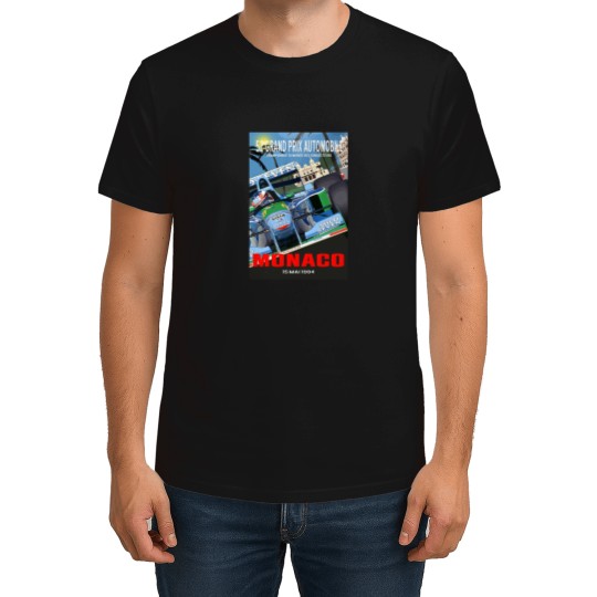 Discover 52 Grand Prix Automobile Monaco Gp 1994 - Michael Schumacher Benetton T-Shirts