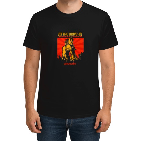 Discover at the drive in tour - atention    T-Shirt T-Shirts