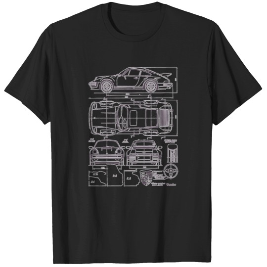 Discover 911-930-Blueprint   T-Shirt T-Shirts