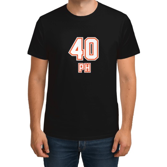 Discover 40 Ph   Football Player Number T-Shirts