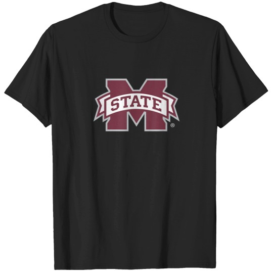 Discover Mississippi State Bulldogs Icon White Officially T-Shirts