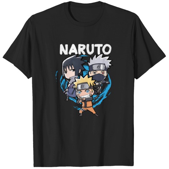 Discover Narutoo Shippuden Chibi Group T-Shirts