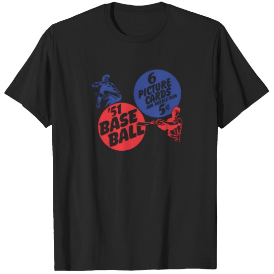 Discover 1951 Bowman Baseball Cards Wrapper Topps Sports Cards T-Shirts