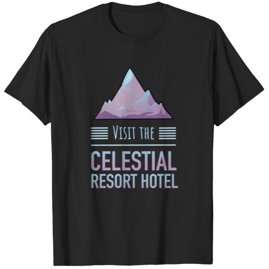 Discover Visit the Celestial Resort Hotel - Gamer design T-Shirts