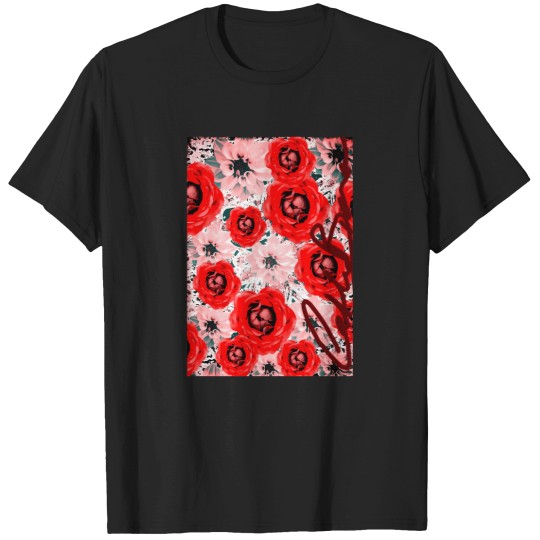 Discover Red Roses 336 T-Shirts