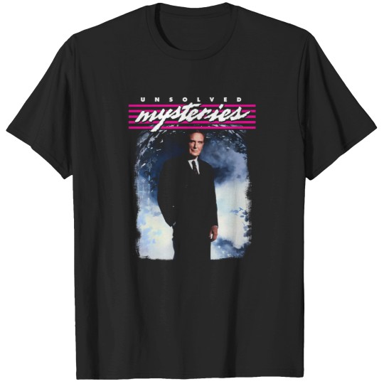 Discover Unsolved Mysteries   Robert Stack T-Shirts