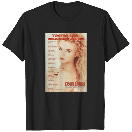 Discover Traci Lords Vintage Tour Poster Shirt - Emails Tour T-Shirt