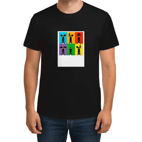 Discover Greyhound Semaphore Baseball ¾ Sleeve T-Shirt T-Shirts