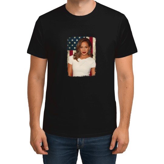 Discover Vintage American Flag Diva Jenifer Legend T-Shirts