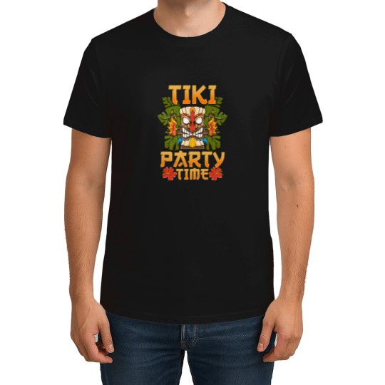Discover Adorable &amp_ Cute Tiki Party Time Island Luau T-Shirts