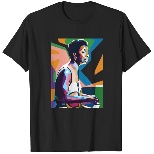 Discover An Abstract Geometric of Nina Simone T-Shirts