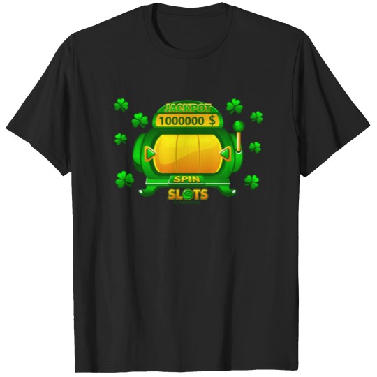 Discover St Patricks Day Casino Bonuses Slot Machine For Online Casino And Slots Game T-Shirts