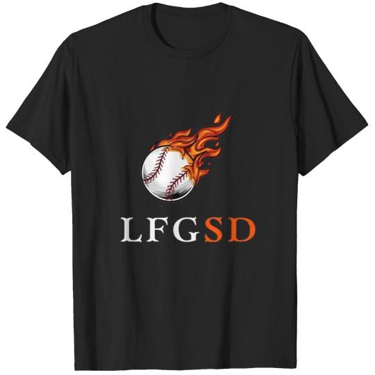 Discover 22 LFGSD Baseball for Men and Women T-Shirts