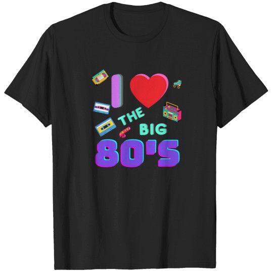 Discover I Love The Big 80S 3 T-Shirts