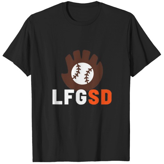 Discover LFGSD Baseball for Men and Women T-Shirts