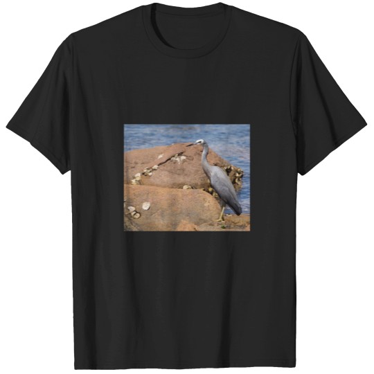 Discover heron at the beach T-Shirts