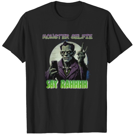 Discover Monster Selfie T-Shirts