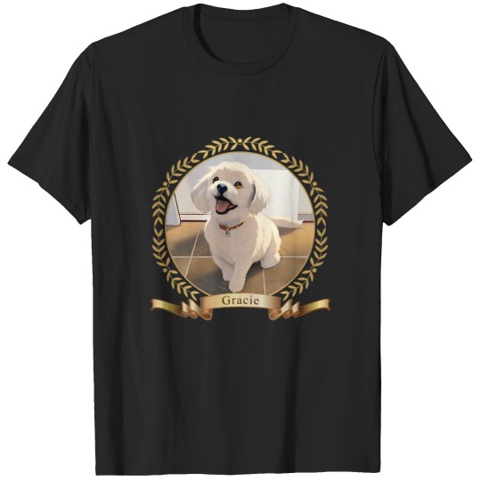 Discover Loveable Gracie Smiling Active T-Shirt T-Shirts