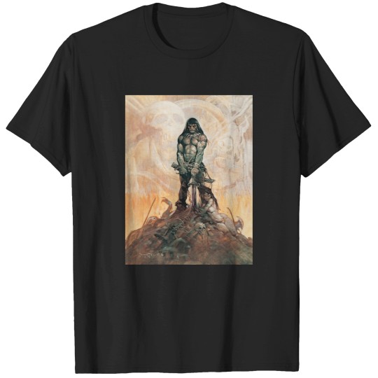 Discover frank frazetta conan the barbarian T-Shirts