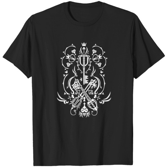 Discover Kingdom Hearts - Black T-Shirts