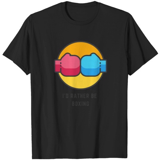 Discover ID Rather Be Boxing 17 T-Shirts