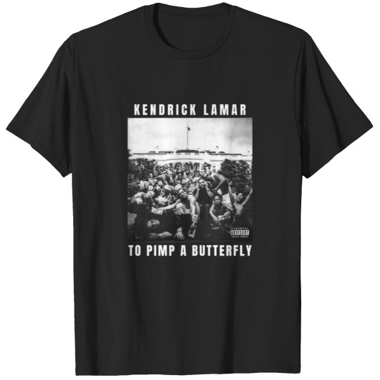 Discover Vintage Rapper Kendrick Lamar To Pimp A Butterfly Album Graphic T Shirts