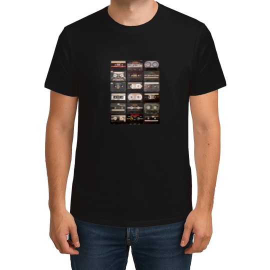 Discover Music Cassettes Tape T-Shirts