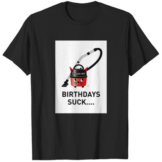 Discover Henry_s Cat Hoover Birthday Card T-Shirts