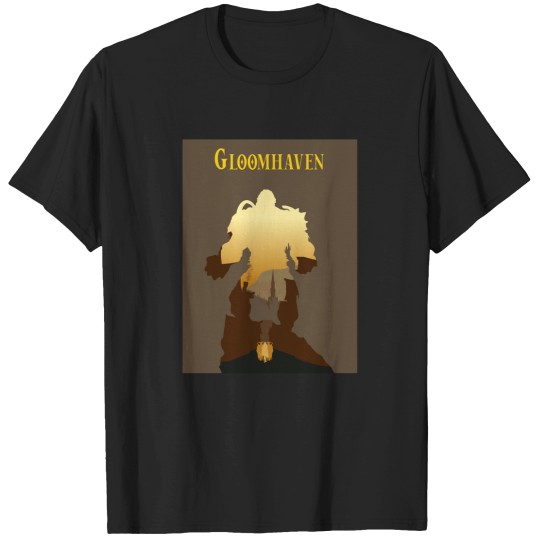 Discover Gloomhaven Cragheart  Minimalist Silhouette  Style  Board Game Art T-Shirts