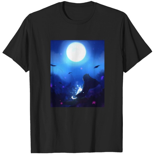 Discover the Moon Graphic Ori and the Blind Forest action game T-Shirts