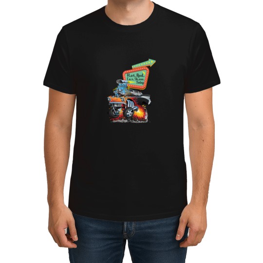 Discover tri five 1957 hot rod billboards fifties signage T-Shirts
