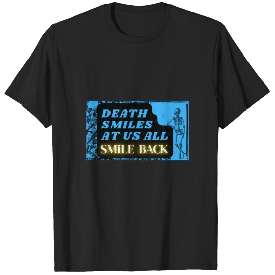 Discover Marcus Aurelius Stoic Philosophy Death Smiles At Us Active T-Shirt T-Shirts