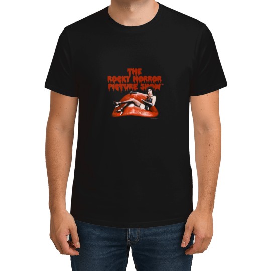 Discover The Rocky Horror Picture Show Dr. Frank-N-Furter Logo T-Shirts