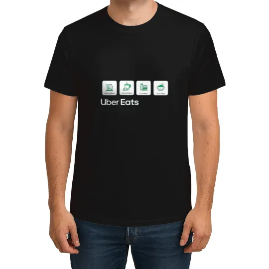 Discover Uber Eats Logo T-Shirt - Distinctive Uber Gear