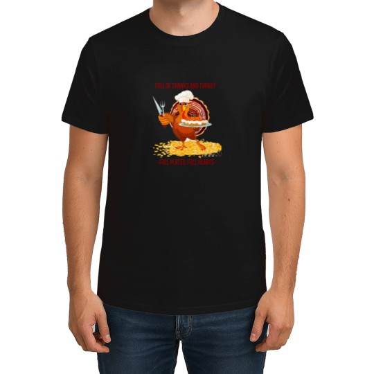 Discover Thanksgiving Day Full of Thanks T-Shirt