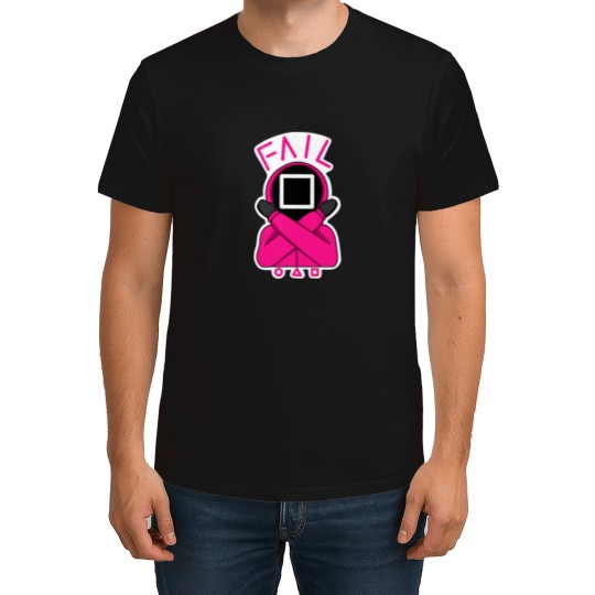 Discover Squid Cosplay Pink Soldier Fail 650 T-Shirts